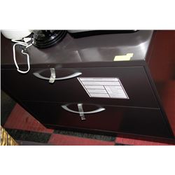 LATERAL 2-DRAWER FILE CABINET - NEW WITH KEYS
