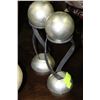 Image 1 : PAIR OF SILVERBALL HOME DECOR W/ VASE