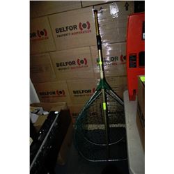 PAIR OF LARGE FISHING NETS