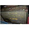 Image 1 : ARMY TRUNK WITH CONTENTS