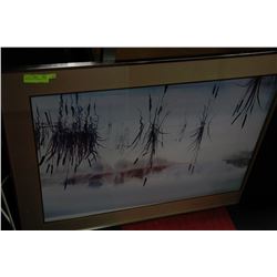 LARGE PHOTO IN FRAME - 40" X 30"