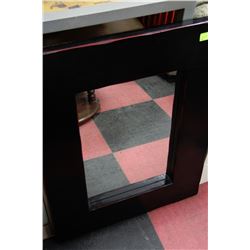 WOOD FRAMED MIRROR
