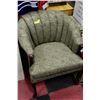 Image 1 : GREEN PARLOR CHAIR