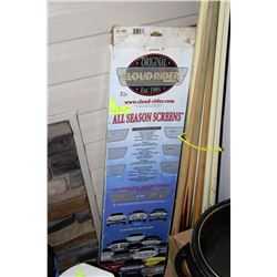 ALL-SEASON STAINLESS STEEL SCREEN FOR TRUCK