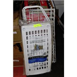 SHOE RACK & STACKING UTILITY SHELF