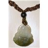 Image 1 : Genuine Hand Carved Jade Buddha Necklace