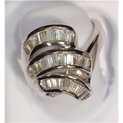 Sterling Silver Cubic Zirconia Ring