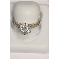 Sterling Silver Cubic Zirconia Ring