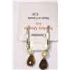 Image 2 : Sterling Silver Smokey Quartz Earring