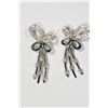 Image 1 : Sterling Silver Cubic Zirconia Earrings
