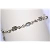Image 1 : Sterling Silver Gemstone Bracelet