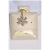 Image 1 : 10K Gold Cubic Zirconia Pendant