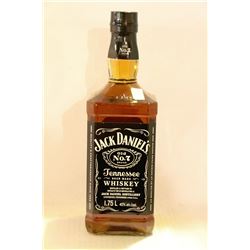 1.75L BOTTLE OF JACK DANIEL'S WHISKEY 40%