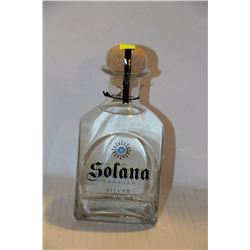 750ML BOTTLE OF SOLANA TEQUILA SILVER