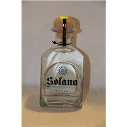 750ML BOTTLE OF SOLANA TEQUILA SILVER