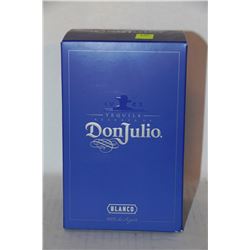 750ML BOTTLE OF TEQUILA DON JULIO BLANCO 40%