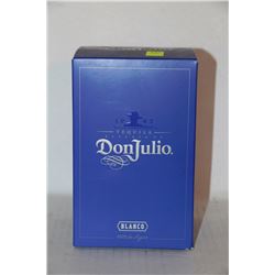 750ML BOTTLE OF TEQUILA DON JULIO BLANCO 40%