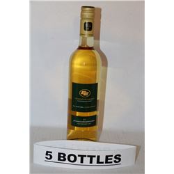 5 BOTTLES OF EDMONTON ESKIMO PINOT GRIGIO
