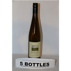 5 BOTTLES OF QUAILS GATE WHITE WINE