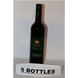 5 BOTTLES OF EDMONTON ESKIMO CABERNET-MERLOT
