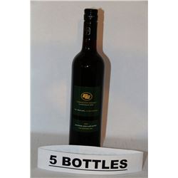 5 BOTTLES OF EDMONTON ESKIMO CABERNET-MERLOT