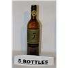 Image 1 : 5 BOTTLES OF MISSON HILL PINOT GRIGIO WHITE WINE