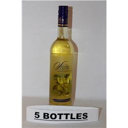5 BOTTLES OF STARLING CASTLE WHITE WINE