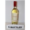 Image 1 : 5 BOTTLES OF DIABOLICA WHITE WINE