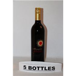 FIVE BOTTLES OF SONORA RANCH CABERNET SAUVIGNON