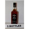 Image 1 : 3 BOTTLES OF JIM BEAN BLACK BOURBON WHISKEY