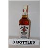 Image 1 : 3 BOTTLES OF JIM BEAN BOURBON WHISKEY