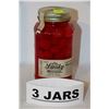 Image 1 : 3 JARS OF OLE SMOKY CHERRY MOONSHINE