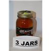 Image 1 : 3 JARS OF MOONSHINE XXX FLAVOURED GRAIN SPIRITS