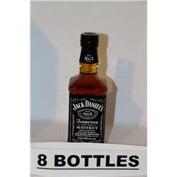 8 BOTTLES OF JACK DANIELS SOUR MASH WHISKEY
