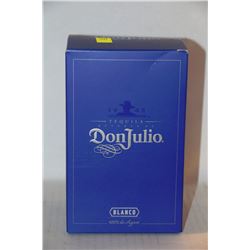 750ML BOTTLE OF DONJULIO TEQUILLA BLANCO