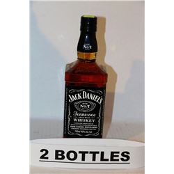 2 BOTTLES OF JACK DANIELS SOUR MASH WHISKEY