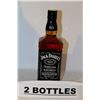 Image 1 : 2 BOTTLES OF JACK DANIELS SOUR MASH WHISKEY