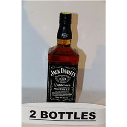 2 BOTTLES OF JACK DANIELS SOUR MASH WHISKEY