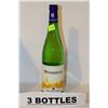 Image 1 : 3 BOTTLES OF WINZERTANZ WHITE WINE