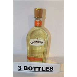 3 BOTTLES OF CAMARENA TEQUILA REPOSADO