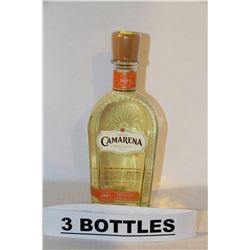 3 BOTTLES OF CAMARENA TEQUILA REPOSADO