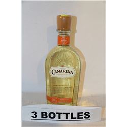 3 BOTTLES OF CAMARENA TEQUILA REPOSADO
