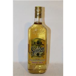 1.14L BOTTLE OF SAUZA TEQUILA GOLD