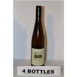 4 BOTTLES OF QUAILS GATE DRY RIESLING WHITE WINE