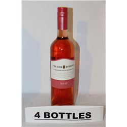 4 BOTTLES OF PELLER ESTATES ROSE WINE