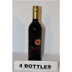 4 BOTTLES OF SONORA RANCH CABERNET SAUVIGNON