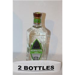 2 BOTTLES OF HORNITOS TEQUILA
