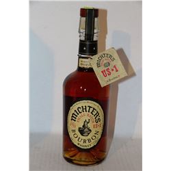 750ML BOTTLE OF MICHTER'S BOURBON WHISKEY