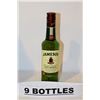 Image 1 : 9 BOTTLES OF JAMESON IRISH WHISKEY