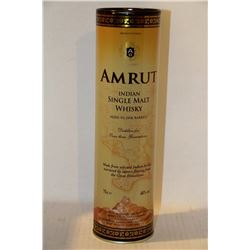 700ML BOTTLE OF AMRUT INDIAN SINGLE MALT WHISKEY